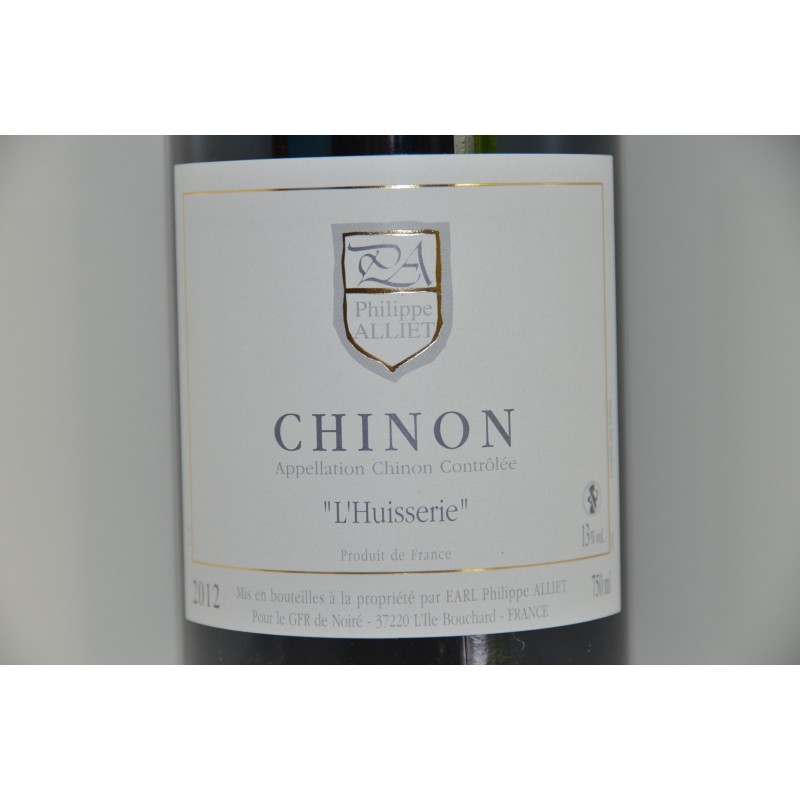 CHINON CUVEE L'HUISSERIE 2012