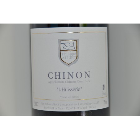 CHINON CUVEE L'HUISSERIE 2012