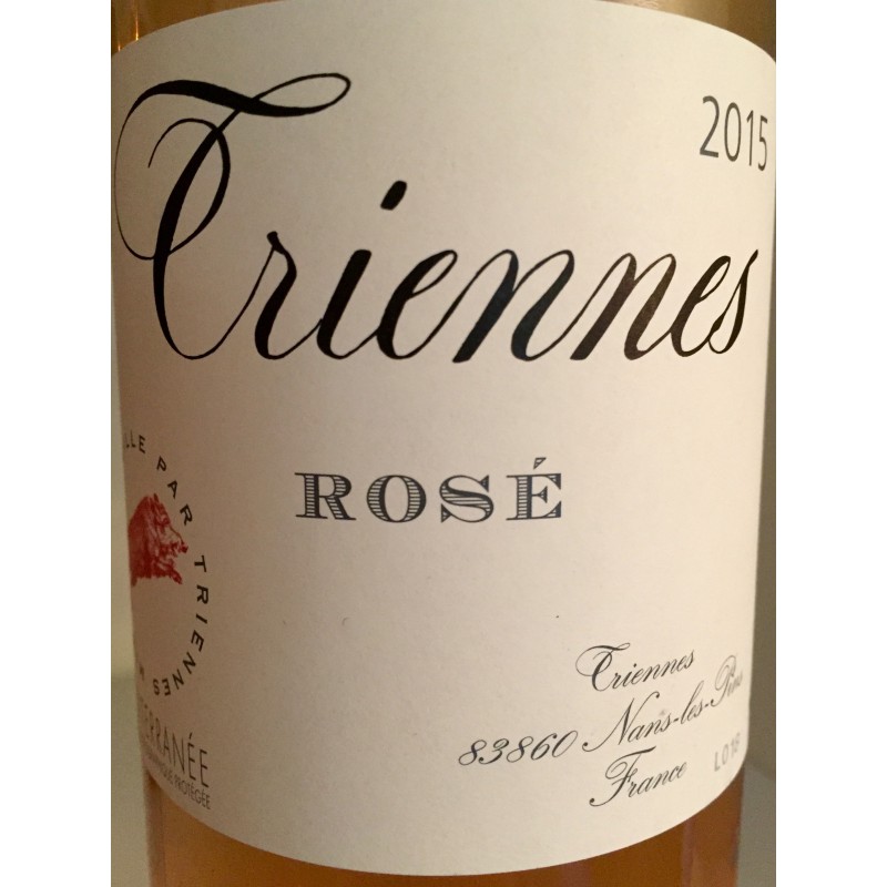 TRIENNES IGP ROSE 2014