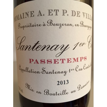 SANTENAY 1ER CRU PASSETEMPS 2013