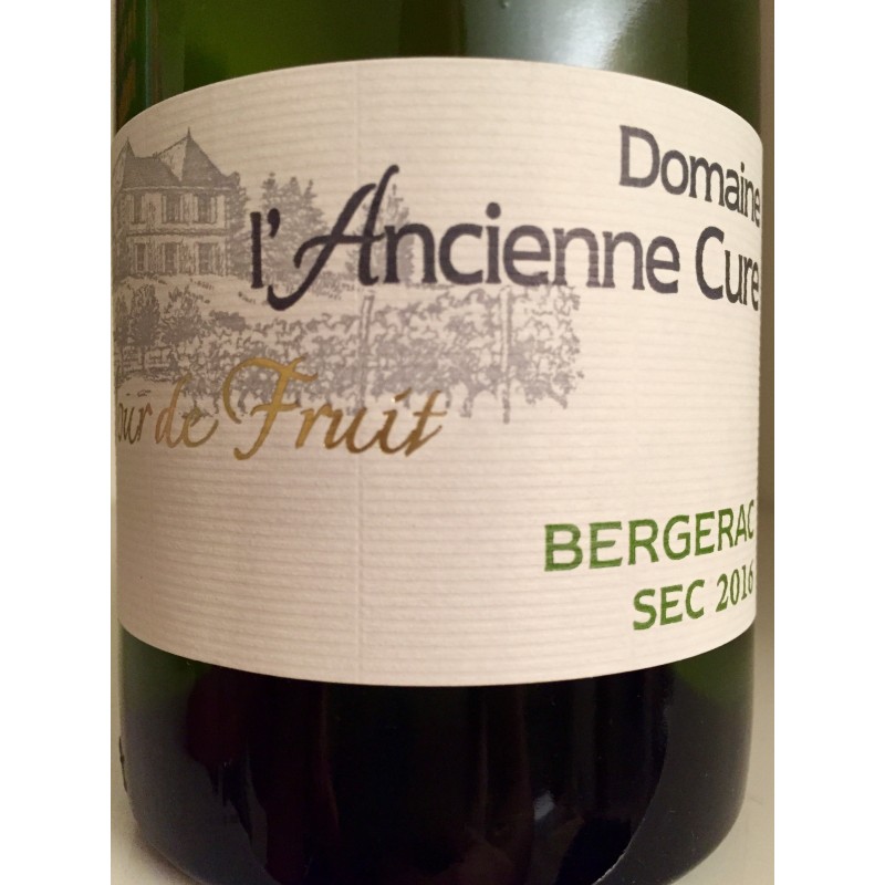 BERGERAC BLANC CUVEE JOUR DE FRUIT 2016