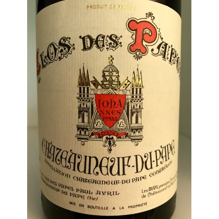 DOMAINE CLOS DES PAPES CHATEAUNEUF DU PAPE 2003