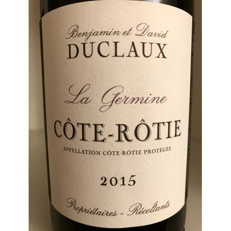 CÔTES RÔTIE CUVÉE LA GERMINE 2015