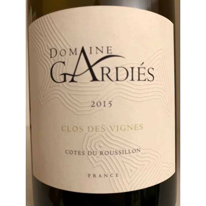 CÔTES DU ROUSSILLON CLOS DES VIGNES 2015