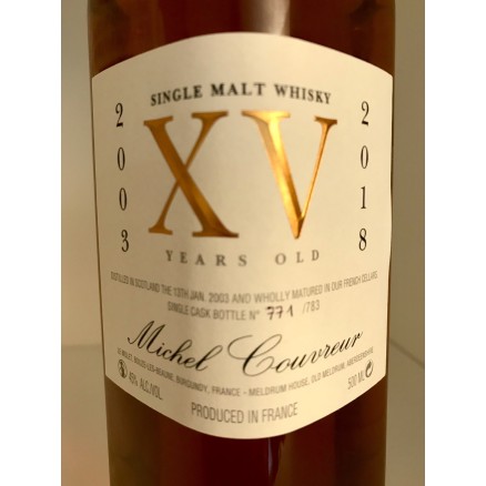 2013 XV 2018 SINGLE CASK