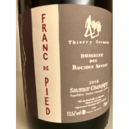 SAUMUR CHAMPIGNY CUVÉE FRANC DE PIED 2018