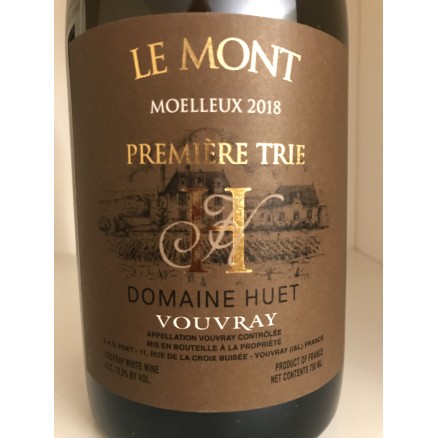 DOMAINE HUET VOUVRAY CUVÉE LE MONT SEC 2011