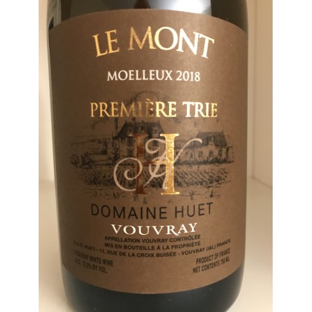 VOUVRAY LE MONT MOELLEUX 1ER TRIE 2018