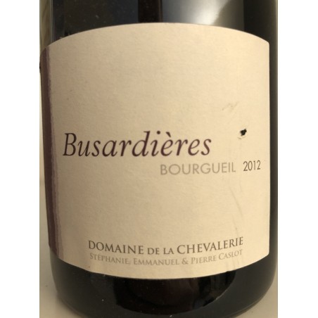 BOURGUEIL CUVÉE BUSARDIÉRES 2012