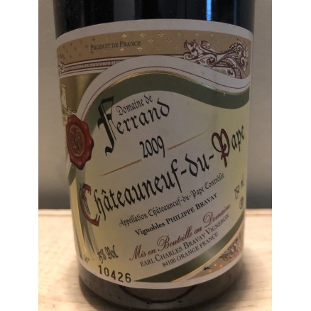 DOMAINE DE FERRAND CHATEAUNEUF DU PAPE 2009