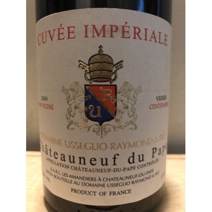 DOMAINE RAYMOND USSEGLIO CHATEAUNEUF DU PAPE CUVEE IMPERIALE 2010