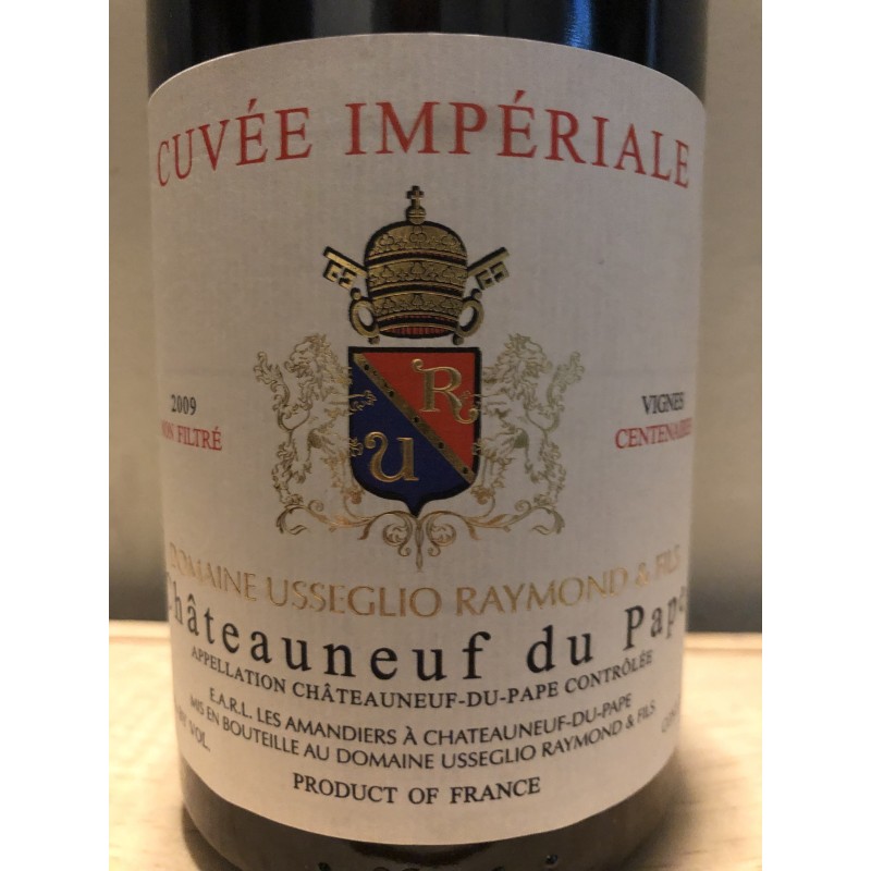 DOMAINE RAYMOND USSEGLIO CHATEAUNEUF DU PAPE CUVEE IMPERIALE 2010