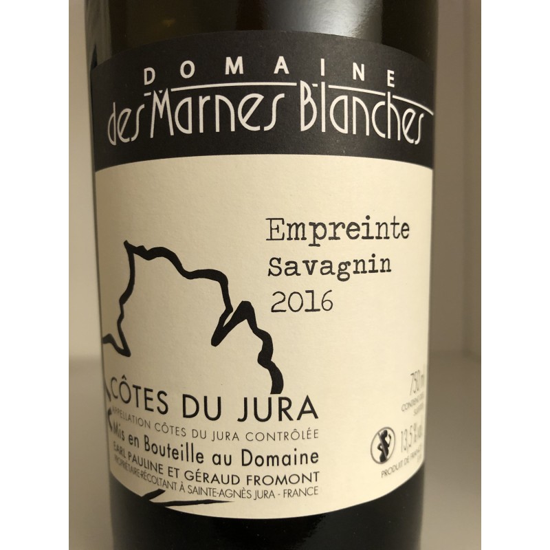 CÔTE DU JURA SAVAGNIN SOUS VOILES EMPRUNTES 2016