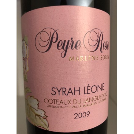 CÔTEAUX DU LANGUEDOC SYRAH LEONE 2009