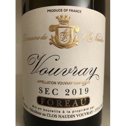 VOUVRAY SEC 2019