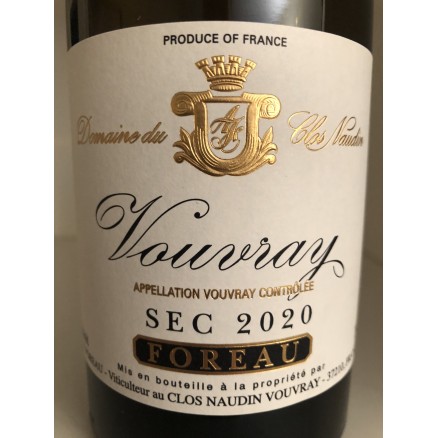 VOUVRAY SEC 2020
