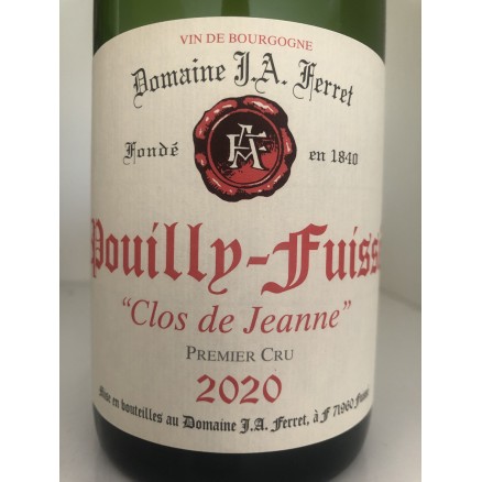 POUILLY FUISSE 1ER CRU CLOS DE JEANNE