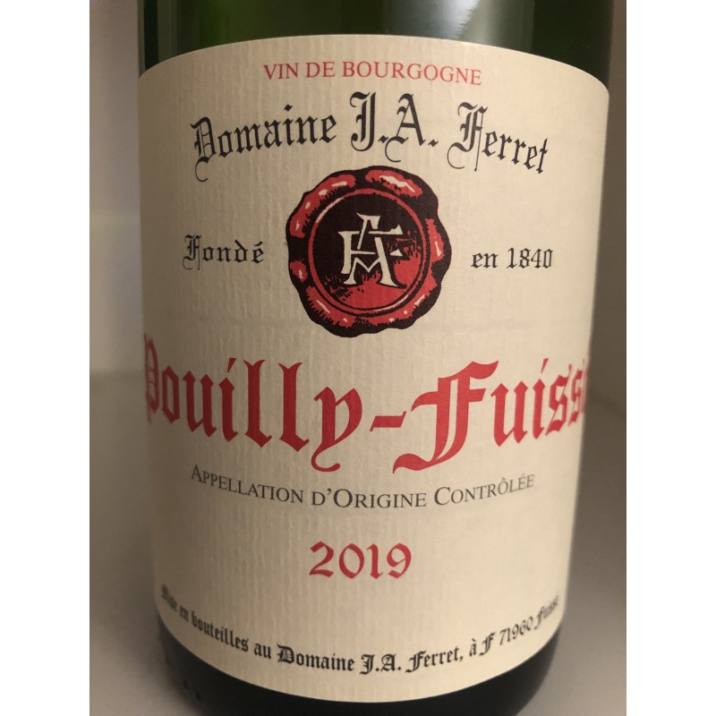 POUILLY FUISSÉ 2019