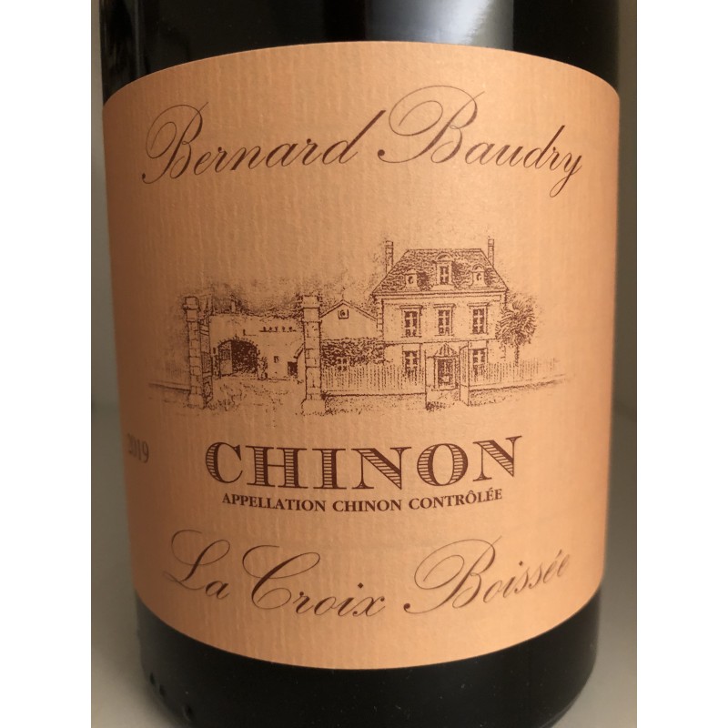 CHINON ROUGE CUVEE CROIX BOISÉE 2019