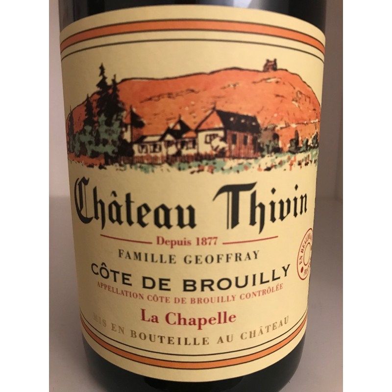 CÔTE DE BROUILLY LA CHAPELLE 2021