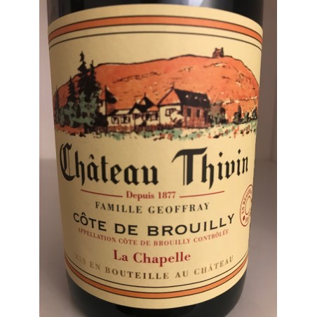 CÔTE DE BROUILLY LA CHAPELLE 2021