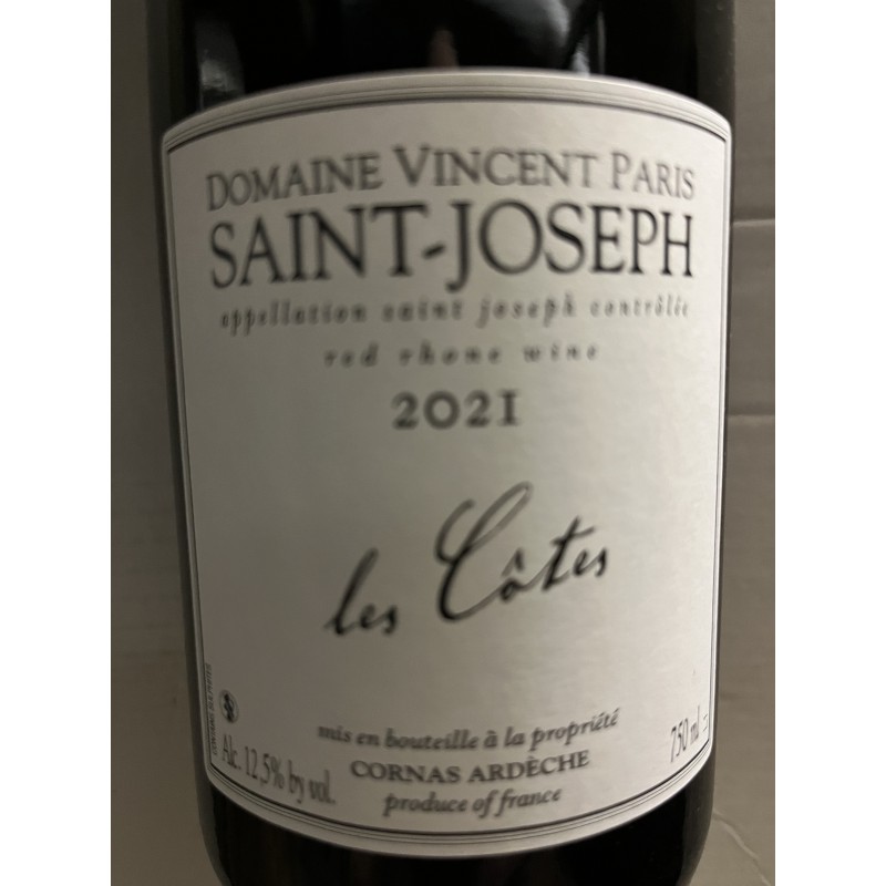 SAINT-JOSEPH CUVÉE LES CÔTES 2021