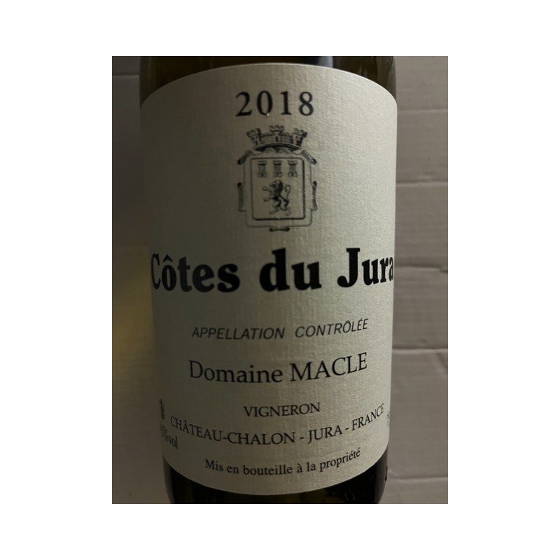 CÔTE DU JURA BLANC 2018