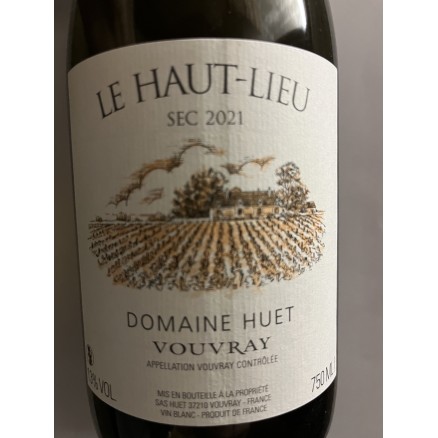 DOMAINE HUET VOUVRAY LE HAUT LIEU SEC 2011