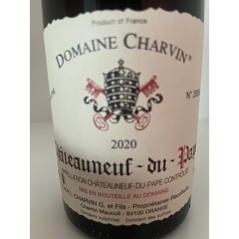 CHATEAUNEUF DU  PAPE  CHARVIN 2020