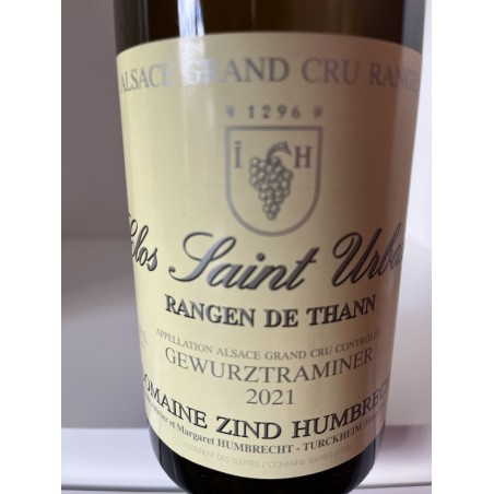 GEWURZTRAMINER RANGEN DE THANN CLOS SAINT URBAIN 2021