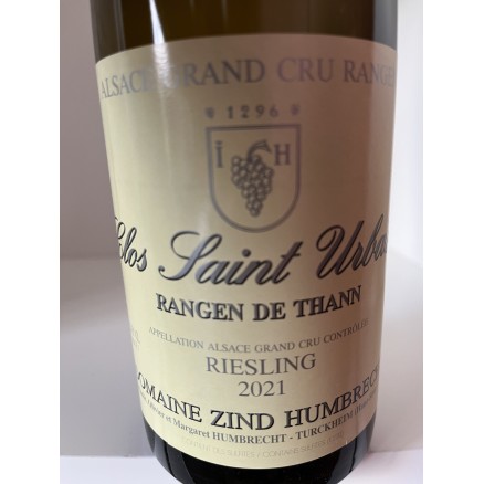 RIESLING RANGEN DE THANN CLOS SAINT URBAIN 2021