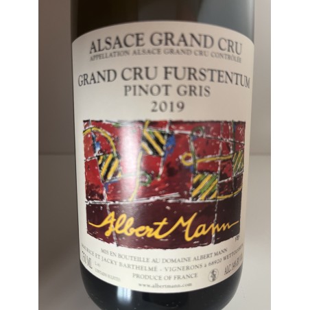 PINOT GRIS GRAND FURSTENTUM 2019