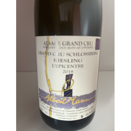 RIESLING GRAND CRU SCHLOSSBERG L'EPICENTRE 2018