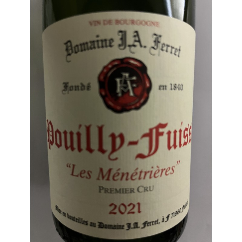 POUILLY FUISSE 1ER CRU LES MÉNÉTRIÈRES 2021