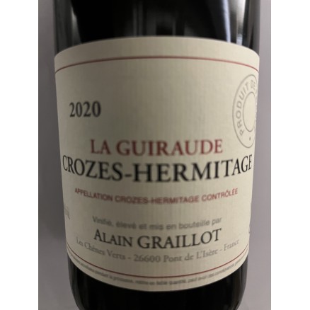 DOMAINE ALAIN GRAILLOT CROZES-HERMITAGE ROUGE 2011