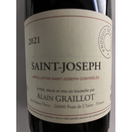 DOMAINE ALAIN GRAILLOT SAINT JOSEPH2021