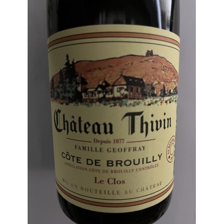 CÔTE DE BROUILLY CLOS BERTRAND 2016