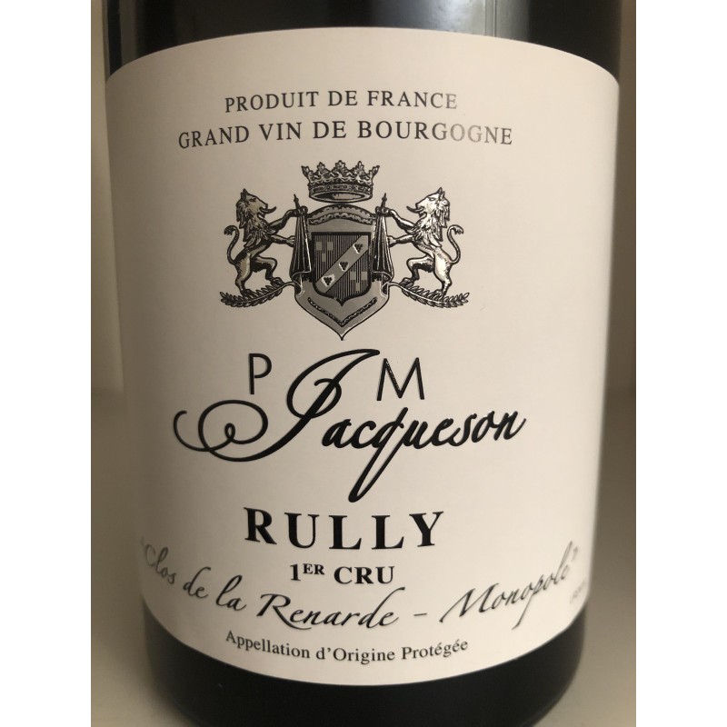 RULLY 1ER CRU LA RENARDE 1ER CRU 2021