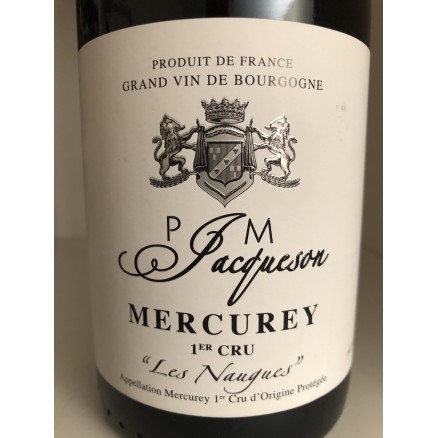 MERCUREY 1ER CRU LES VELLÉES 2012