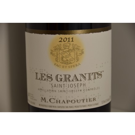 SAINT-JOSEPH ROUGE CUVÉE LES GRANITS ROUGE 2011